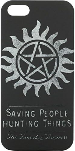 CASE LOCK LTD - Supernatural -Hard Rubber Phone case For Apple iPhone X Made and Shipped from the USA