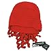 GIANCOMICS Funny Tentacle Octopus Beanie Crochet Knit Beard Hat Fisher Cap Wind Ski Mask Red
