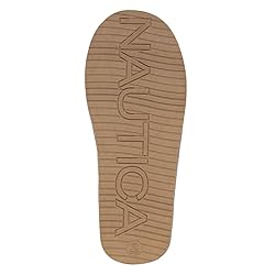 Nautica Women's Cozy Micro Suede Slide Slippers