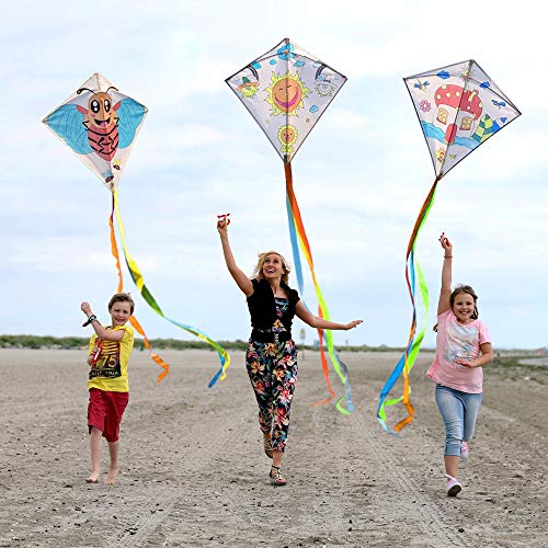 DIY Kites for Kids Kite Making Kit Bulk, Decorating Coloring Kite Party