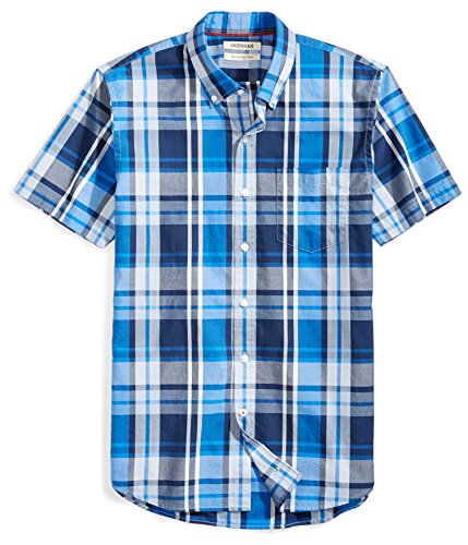 Amazon-Brand-Goodthreads-Mens-Slim-Fit-Short-Sleeve-Plaid-Poplin-Shirt