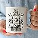 Muggies Teacher Has The Best Students Mug 11oz. Funny Coffee Tea Cup. Unique Fun Christmas, Xmas, Birthday, Mother's Day Gifts For Classroom School Teacher Mom Wife