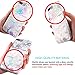 JIAXIUFEN Shiny Change Color Gray Marble Design Clear Bumper TPU Soft Rubber Silicone Cover Phone Case Compatible with iPhone 7 Plus/iPhone 8 Plus
