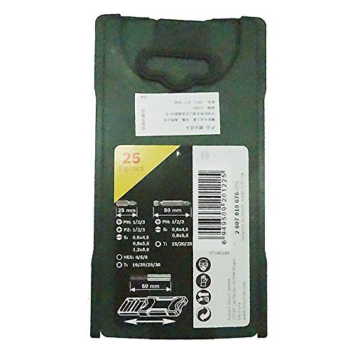 Fan-Ling Screwdriver BIT Set 25PC, Wear-Resistant and Durable Hand Tool 19-in-1 Multi-Tool Screwdriver Kits for Bosch - Thumbnail 2