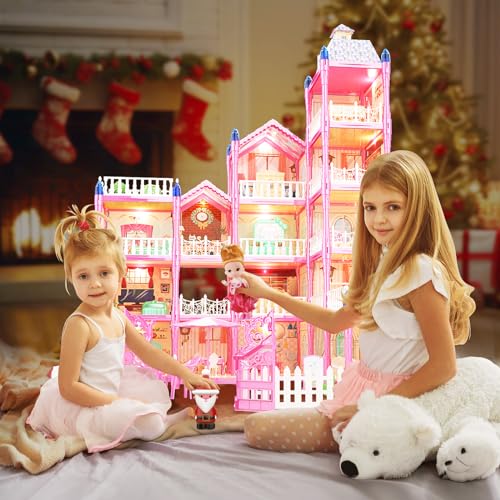 Barbie House Big Doll House Girl Toys Drea Dollhouse