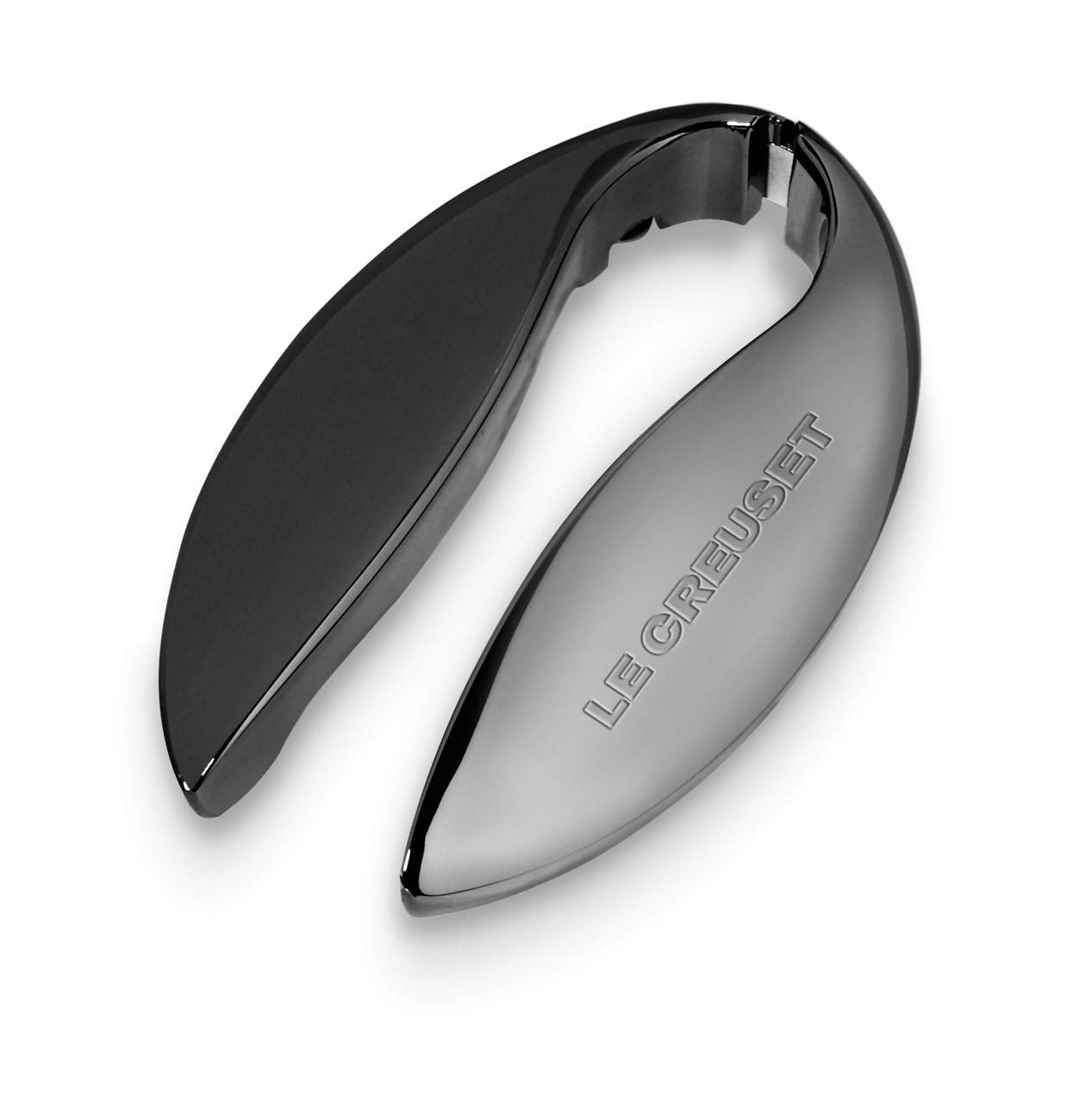 Le Creuset Wine Opener Foil Remover, 4-Rotary Blade Foil Cutter, Stainless Steel with Black Nickel, FC-400, Black Nickel, 49464000068400