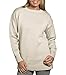 Wool Overs Women's Pure Wool Crew Neck Guernsey Sweater