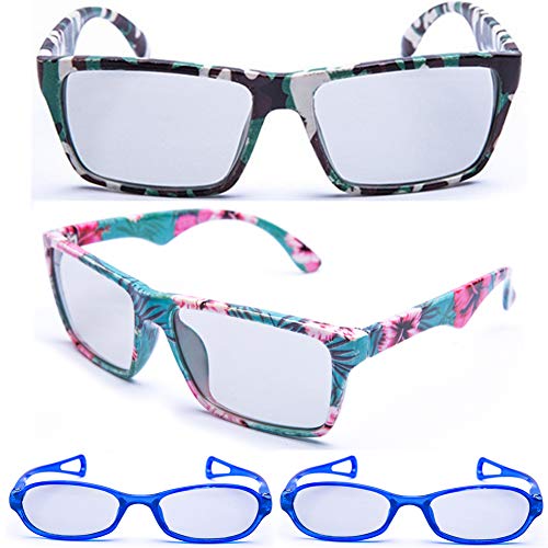 AoHeng Audlt and Kids 3D Glasses for Movies/Theater/Cinema/Passive 3D TV(RealD)4Pack
