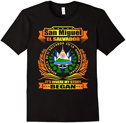 Mens San Miguel-El Salvador gift T-Shirt, Salvadoran awesome tees Medium Black