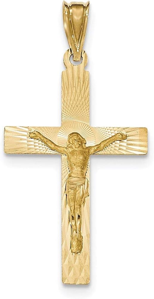 Lex \u0026 Lu 14k Yellow Gold Polished Satin 