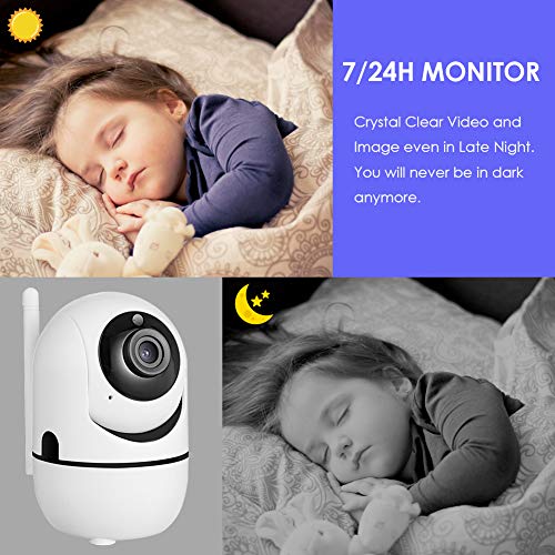 2 Monitor+Camera+Security+Auto+Tracking+Detection