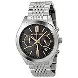 Michael Kors Women's Brookton MK5761 Silver Stainless-Steel Quartz Watch with Grey Dial