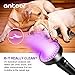 Blacklight Flashlight UV 100 LED,100 LED 395 nm Ultraviolet Blacklight Detector for Dog Urine,Hotel Rooms,Pet Stains and Bed Bug.