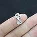 100pcs Antique Silver Alloy Animal Cat Pet Charms Pendant Jewelry Findings