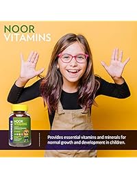 NoorVitamins Gomitas completas, 90 unidades, Multivitaminas de goma para niños,...