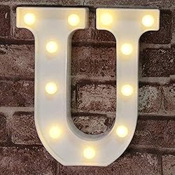 Pooqla LED Marquee Letter Lights Sign, Light Up