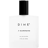 DIME Beauty 7 Summers Perfume for Women, 1.7 oz / 50 ml - Sweet Floral Scent, Clean Fragrance Eau de Toilette, Hypoallergenic