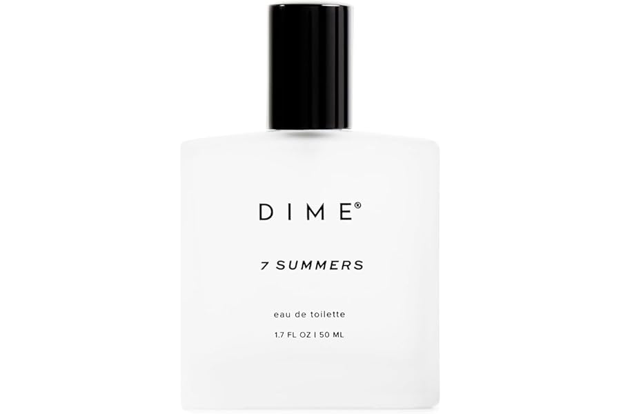 DIME Beauty 7 Summers Perfume for Women, 1.7 oz / 50 ml – Sweet Floral Scent, Clean Fragrance Eau de Toilette, Hypoallergenic