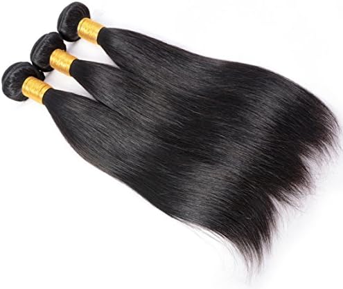 Wighairbeauty Peruvian Virgin Hair Straight Human Hair Weave 50g/1.76oz Bundle Total 50g (24")