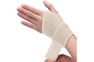 WAXDEN Wrist Brace for Carpal Tunnel, Breathable and Adjustable Wrist Support Brace for Arthritis and Tendinitis, Wrist Compression Wrap for Pain Relief, One Size Fits Left or Right Hand – Single