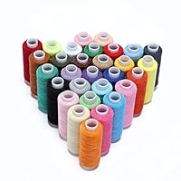 Candora Sewing Thread Coil 30 Color 250 Yards Each Polyester All Purpose for Hand and Machine Sewing