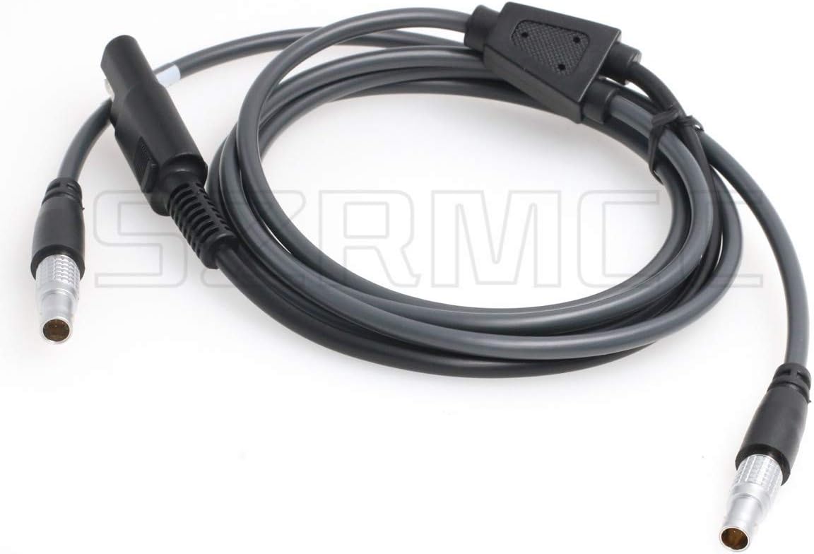 SZRMCC Trimble A00924A Data Cable to Connect Trimble R7 R8 R10 4800 GPS with PDL LPB ADL Radio, Red - Image 3