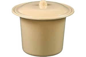 Menolana Portable Spittoon with Lid Lightweight Splashproof PP Durable Pee Potty urinal Bucket Chamber Pot for Outdoor Travel