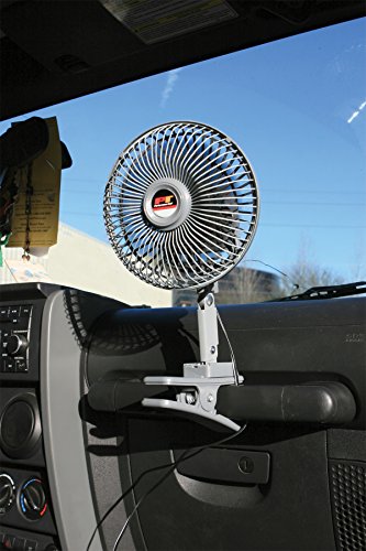 Performance Tool W1658 6" Oscillating Fan (12v w/clamp)