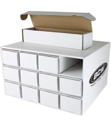 30) BCW Horizontal Trading Card Dividers - Fits Single Row Card Storage Boxes