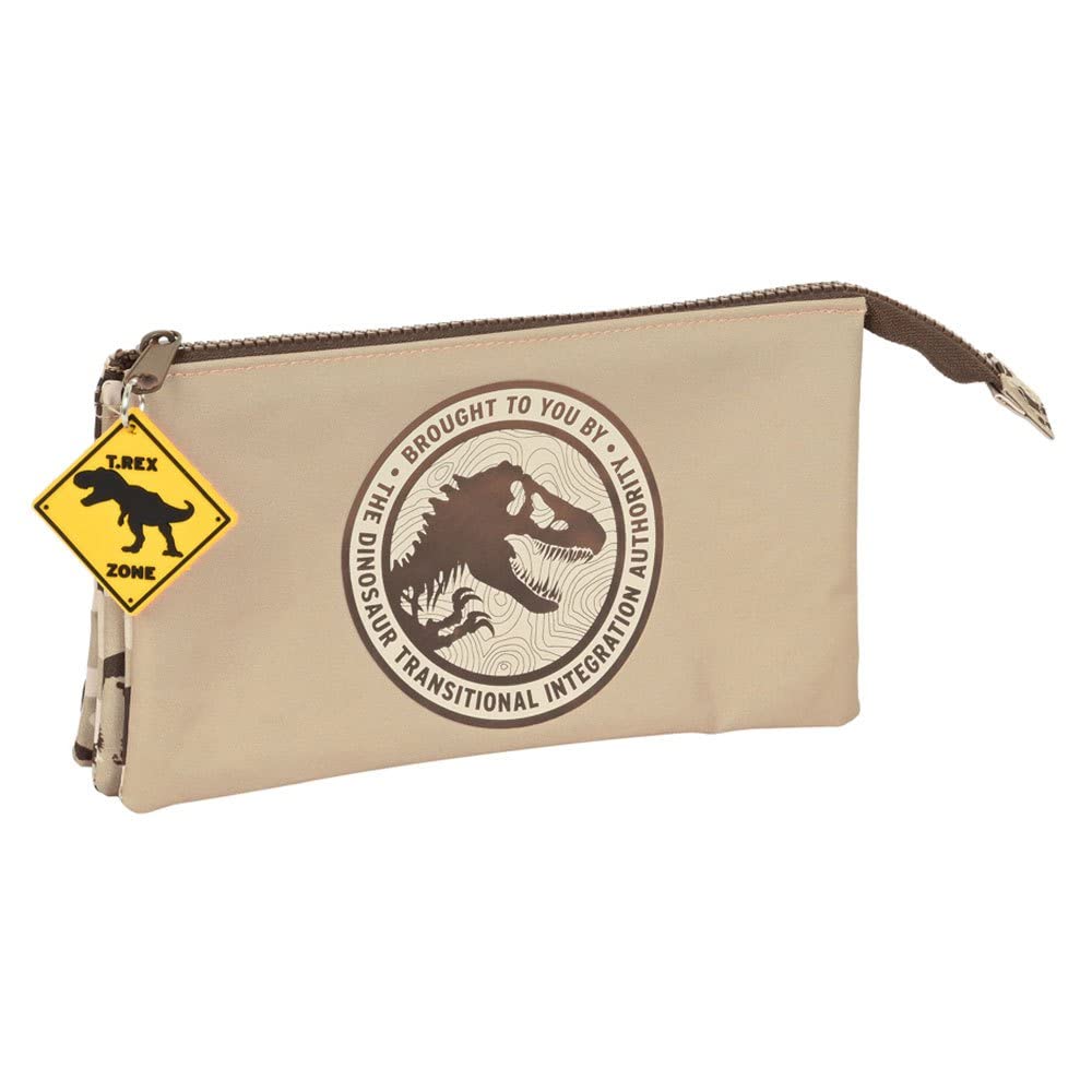 safta Jurassic World Dominion Triple CASE, Multicoloured, Estándar, Case