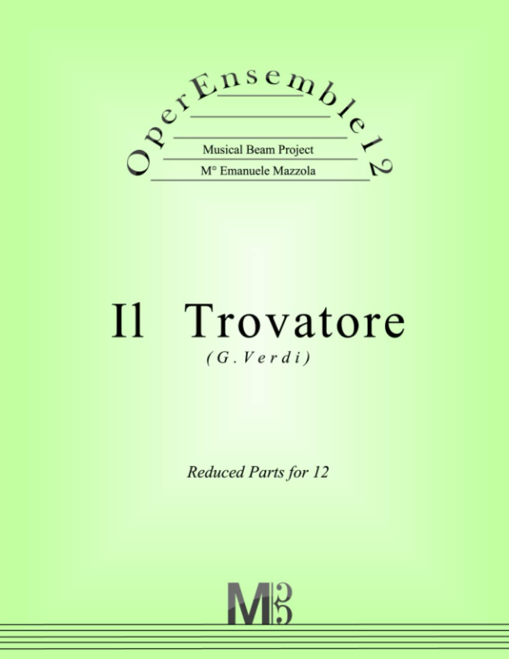 OperEnsemble12, Il Trovatore (G.Verdi): Reduced Parts for 12