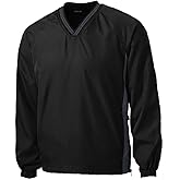 Joe's USA Men's Athletic V-Neck Raglan Wind Shirts in Regular & Big Sizes - XS-6XL