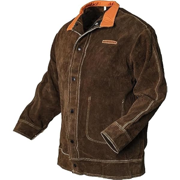 ジャケット・アウター COTTON WREATH SUEDE WELDING JACKET Amazon.com: Just In Trend Flame Resistant Heavy Duty Genuine