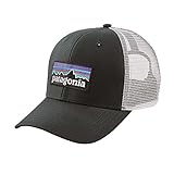 Patagonia P-6 Logo Trucker Hat, CAN-Carbon, OS