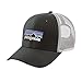 Patagonia P-6 Logo Trucker Hat, CAN-Carbon, OS