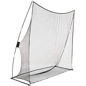 AmazonBasics Steel Portable Driving Practice Golf Net, 8-Foot x 8-Foot