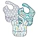 Bumkins SuperBib, Baby Bib, Waterproof, Washable, Stain and Odor Resistant, 6-24 Months, 3-Pack - Feathers, Quill, Arrows primary