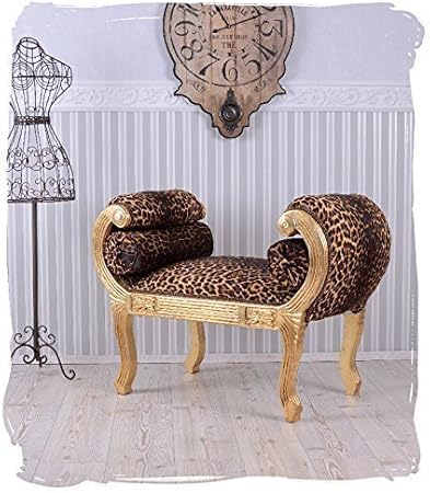 PALAZZO INT Real Chaise Longue SOFÁ Estilo Antiguo Leopardo Rococo
