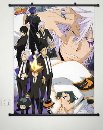 Wall Scroll Poster Fabric Printing For Anime Katekyo Hitman Reborn! Key roles L