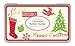 Cavallini Rubber Stamps Christmas, Assorted with Ink Pad