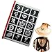 Xmasir 446 Sheet Semi Permanent Tattoo Kit with Ablum Gift,Henna Stencils Glitter Temporary Tattoos for Women Body Art Template