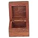 Indian Elephant Charm Jewelry Holder Organizer 2 x 2 x 1.5 Inch Small Wood Box Jewelry Boxes for Rings Wedding Gift