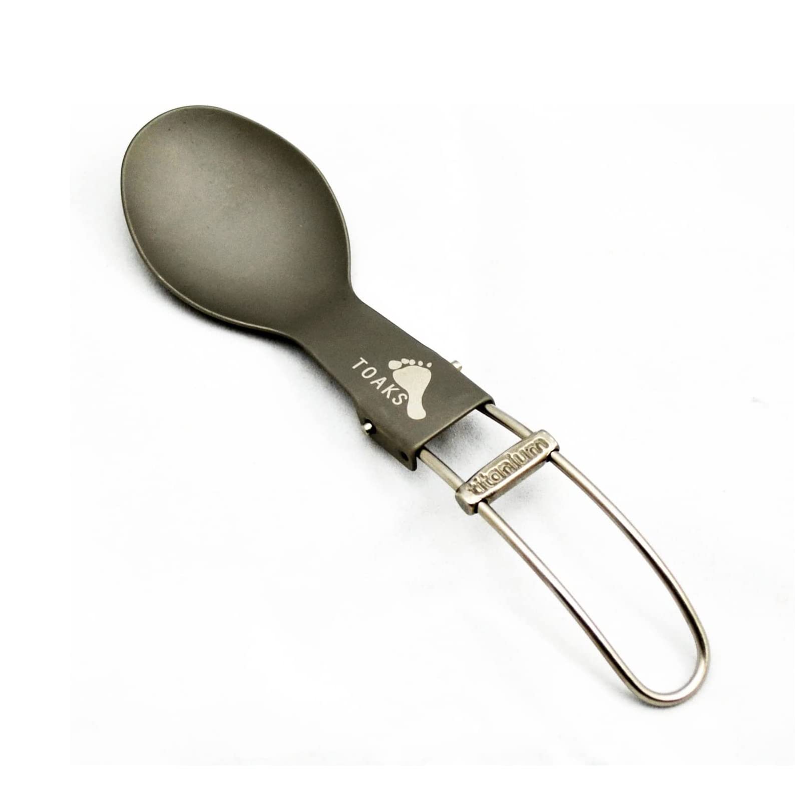 TOAKS Titanium Folding Spoon Outdoor Camping Cutlery SLV-07