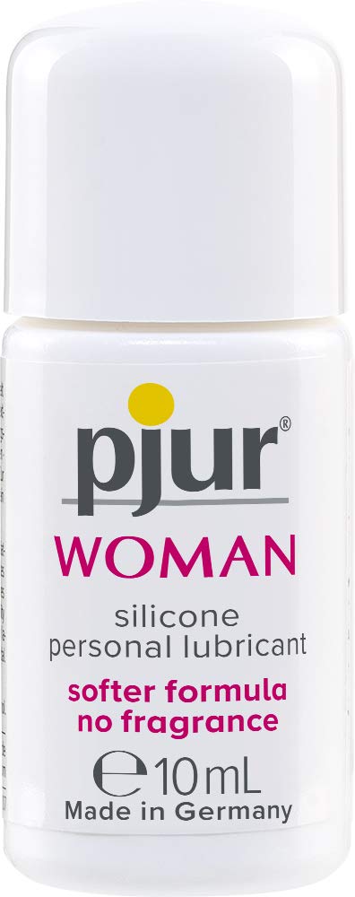 pjur Woman - Silicone-Based Personal Lubricant for Women - for stimulating Sex and Longer Pleasure - Perfect for Sensitive Skin (10ml)