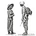 Master Box US Soldiers Patrolling Vietnam (4 and Woman) Figure Model Building Kits (1:35 Scale)