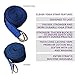 Clever Yoga - 8 ft Yoga Strap for Exercise & Physical Therapy, Leg Stretching Strap Yoga Accessories & Stretching Equipment, Leg Stretcher for Women & Men, Home Workout Essentials - Purple