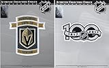 Vegas Golden Knights Inaugural & NHL 100th Centennial Anniversary Jersey Patch