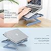 Jelly-Comb-Laptop-Stand-Multi-Angle-Adjustable-Laptop-Riser-With-Foldable-Legs-and-Phone-Holder-Ventilated-Notebook-Stand-Tray-for-MacBook-Desktop-Computer-Tablet-Grey Jelly Comb Laptop Stand, Multi-Angle Adjustable Laptop Riser With Foldable Legs and Phone Holder, Ventilated Notebook…
