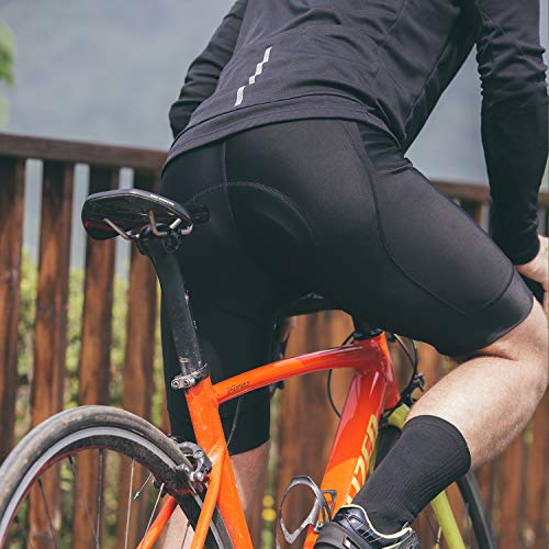 image for Przewalski Men's Cycling Bike Shorts 4D Padded Bicycle Riding Pants Ti