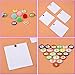 Sunmns 300 Pieces Thumb Tacks Colored Push Pins, Round Head Thumbtack, Steel Points 3/8 Inch, 10 Colors